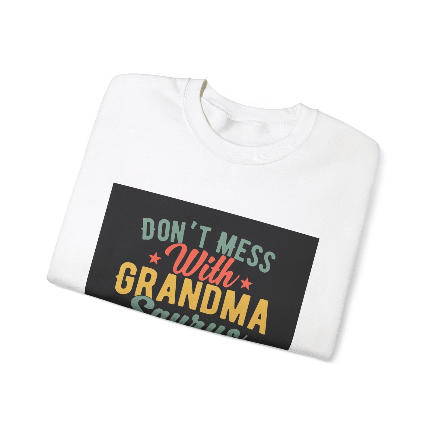 Funny Grandma Saurus Crewneck Sweatshirt