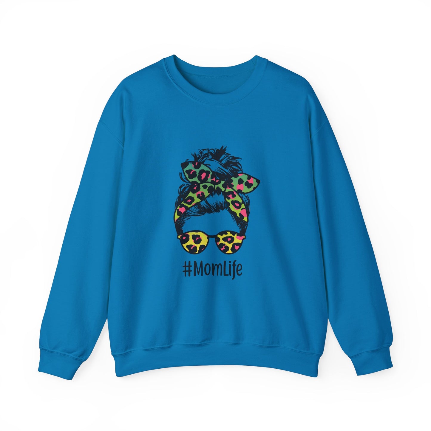 #MomLife Unisex Heavy Blend™ Crewneck Sweatshirt - Perfect Gift for Moms