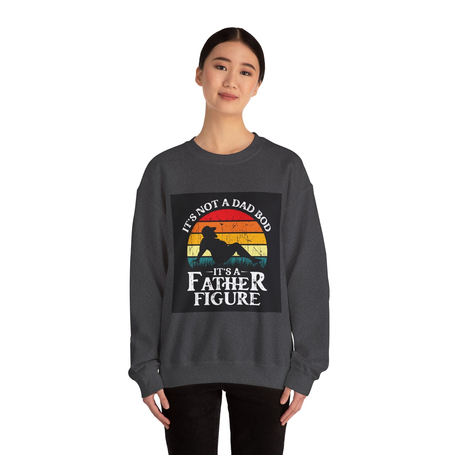 Father Figure Crewneck Sweatshirt - Perfect Gift for Dads
