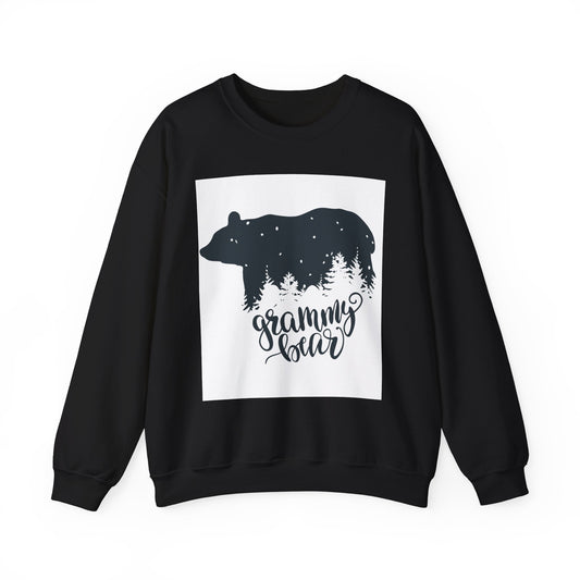 Cozy Bear Grandma Crewneck Sweatshirt