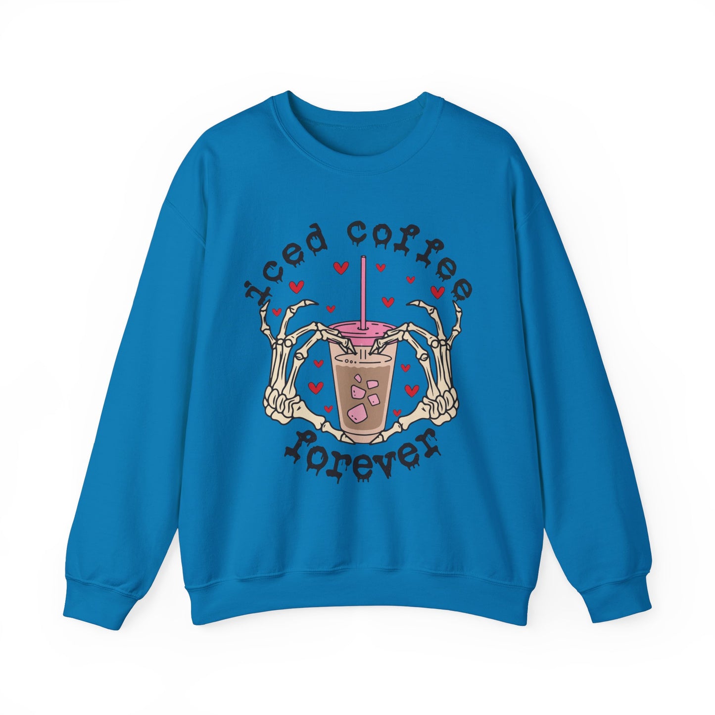 Iced Coffee Forever Unisex Crewneck Sweatshirt