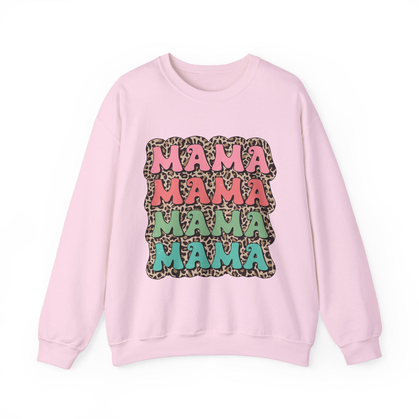 Mama Graphic Crewneck Sweatshirt - Stylish and Cozy for Moms