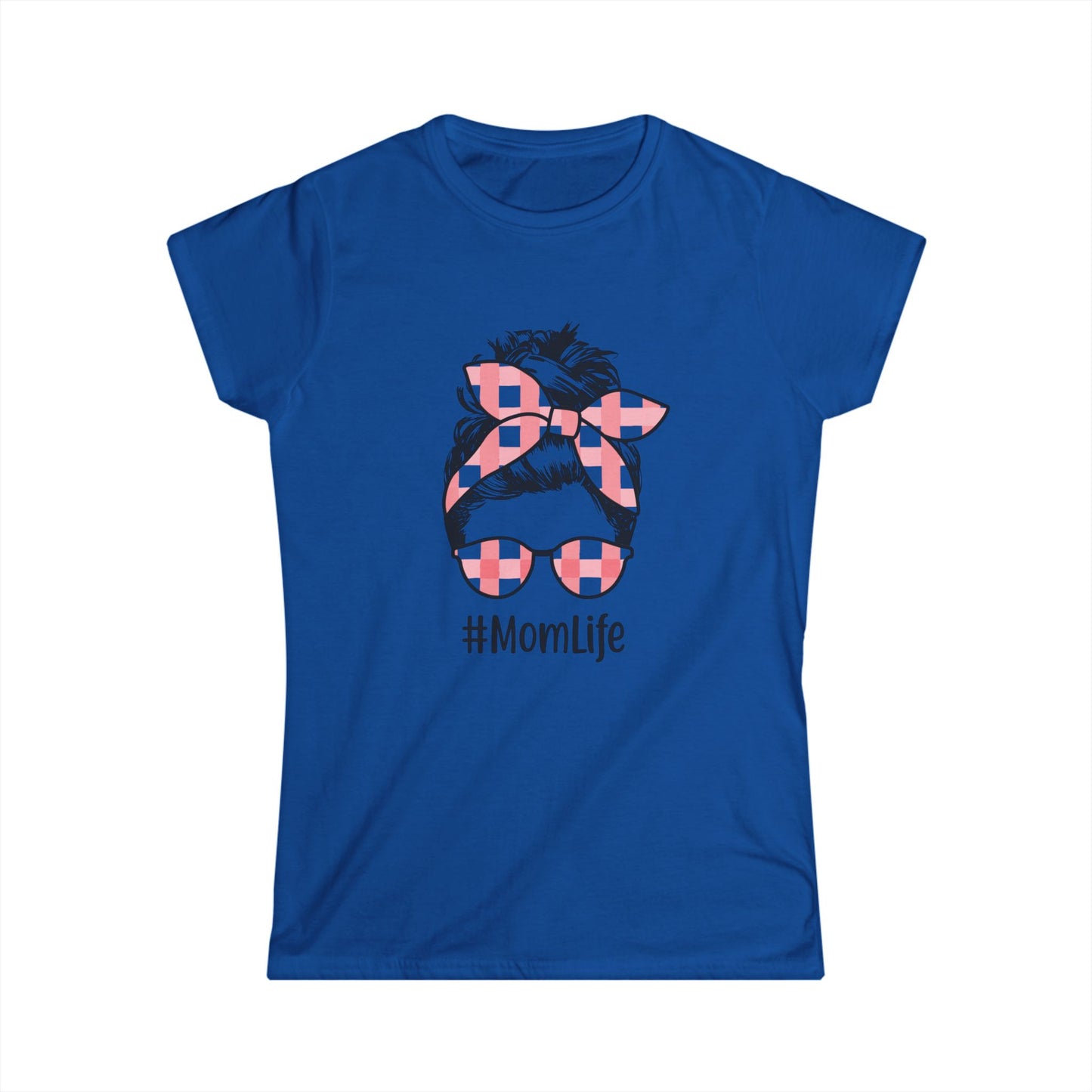 #MomLife Women's Softstyle Tee - Perfect Gift for Moms