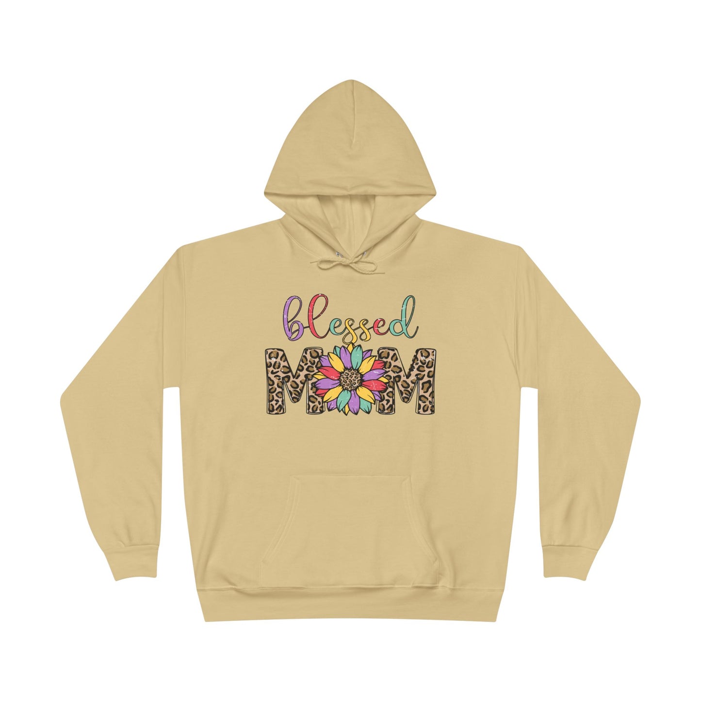 Blessed Mom Eco-Friendly Pullover Hoodie