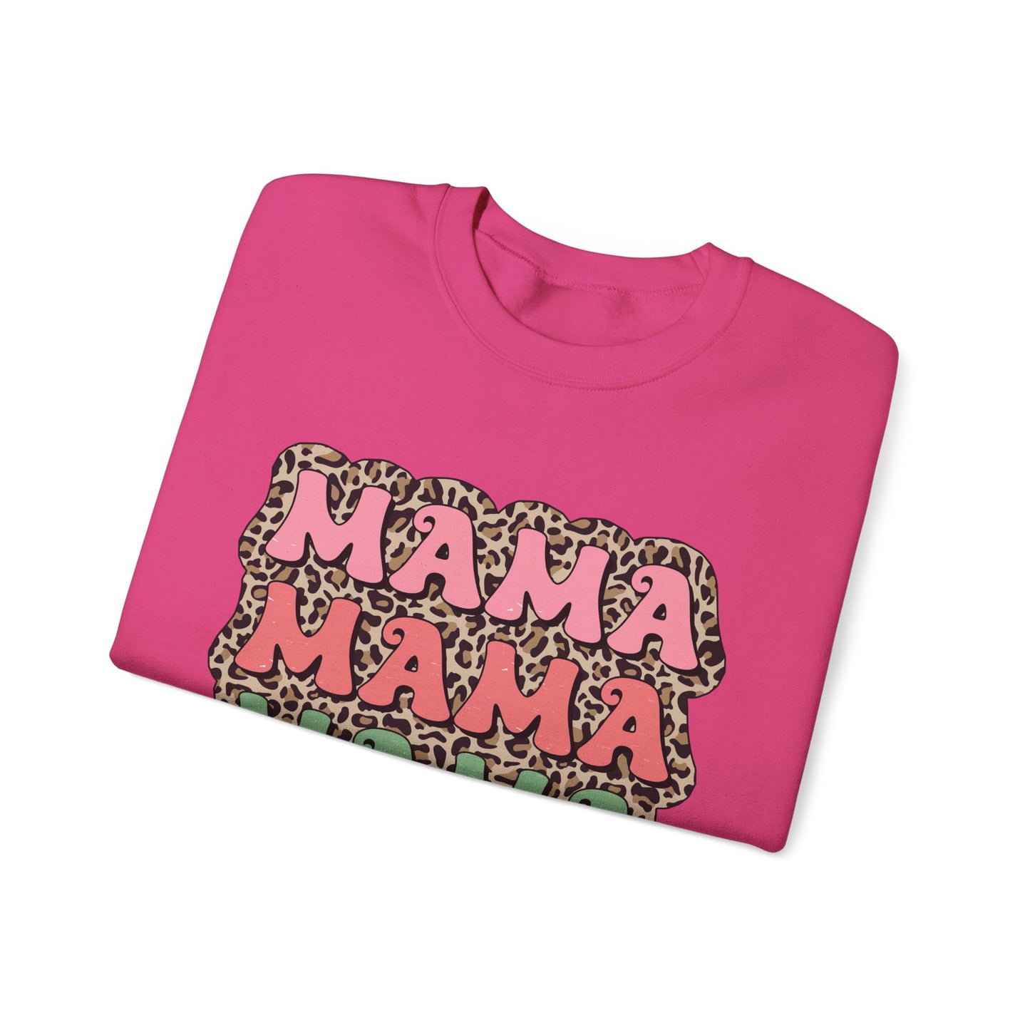 Mama Graphic Crewneck Sweatshirt - Stylish and Cozy for Moms