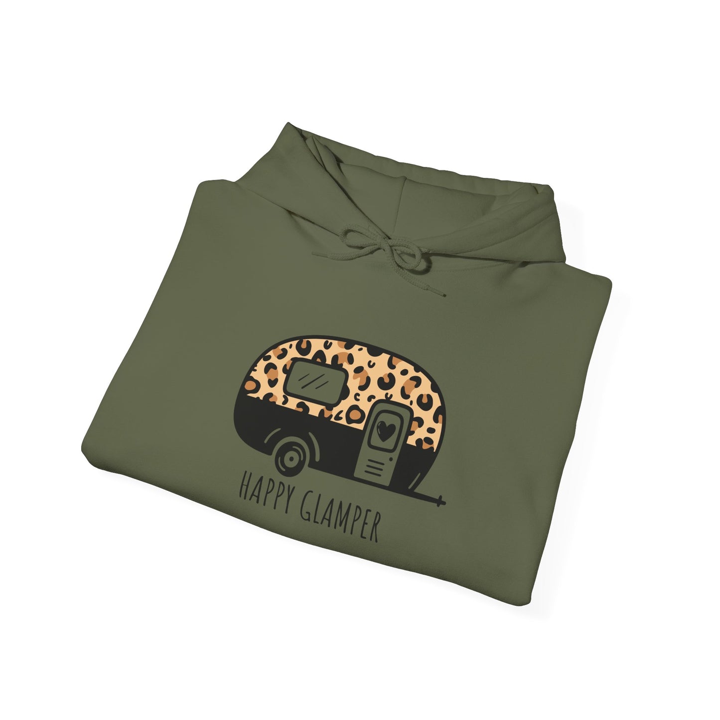 Happy Glamper Unisex Hoodie - Cozy Camping Sweatshirt