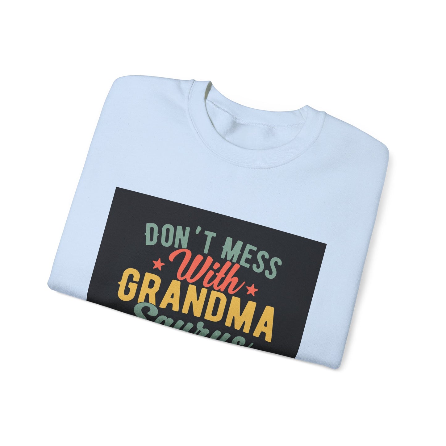 Funny Grandma Saurus Crewneck Sweatshirt