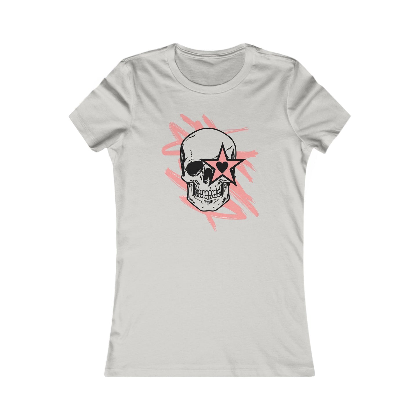 Edgy Skull Graphic Tee for Women - Perfect for Casual Outfits or Festivals