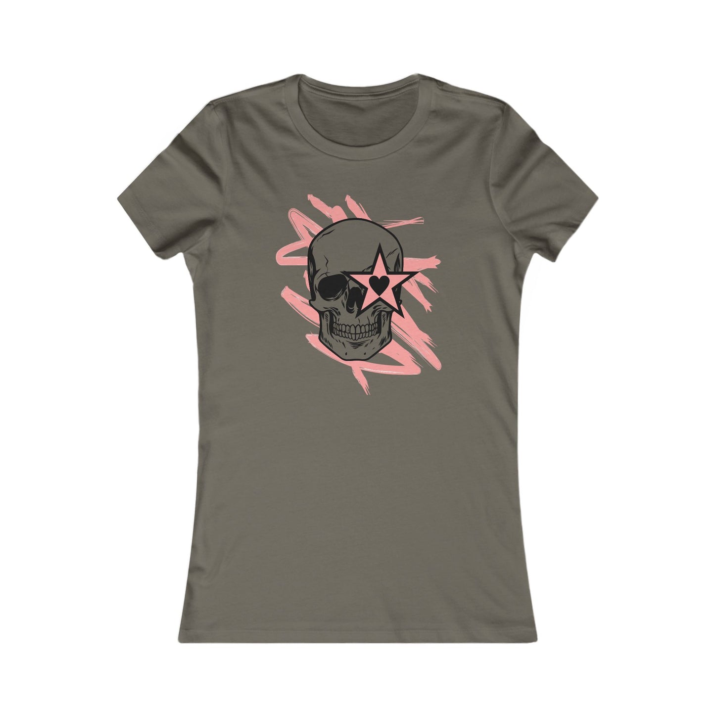 Edgy Skull Graphic Tee for Women - Perfect for Casual Outfits or Festivals