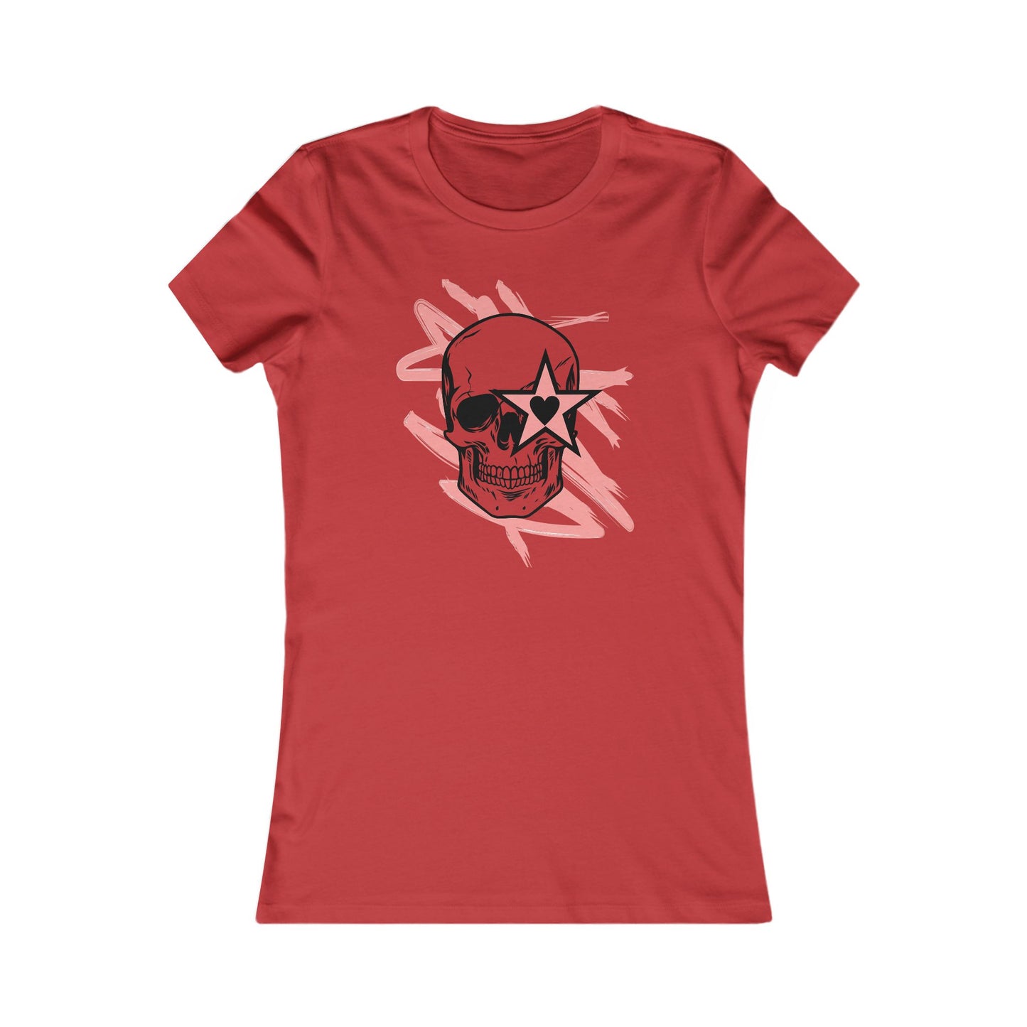 Edgy Skull Graphic Tee for Women - Perfect for Casual Outfits or Festivals