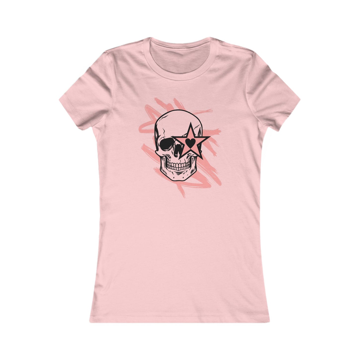 Edgy Skull Graphic Tee for Women - Perfect for Casual Outfits or Festivals
