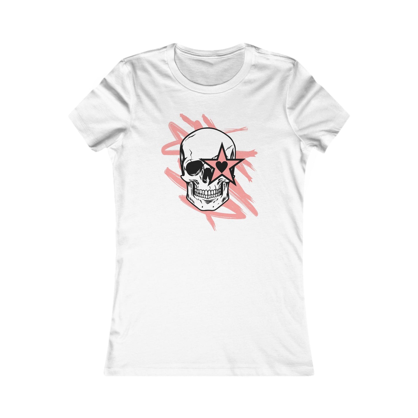 Edgy Skull Graphic Tee for Women - Perfect for Casual Outfits or Festivals