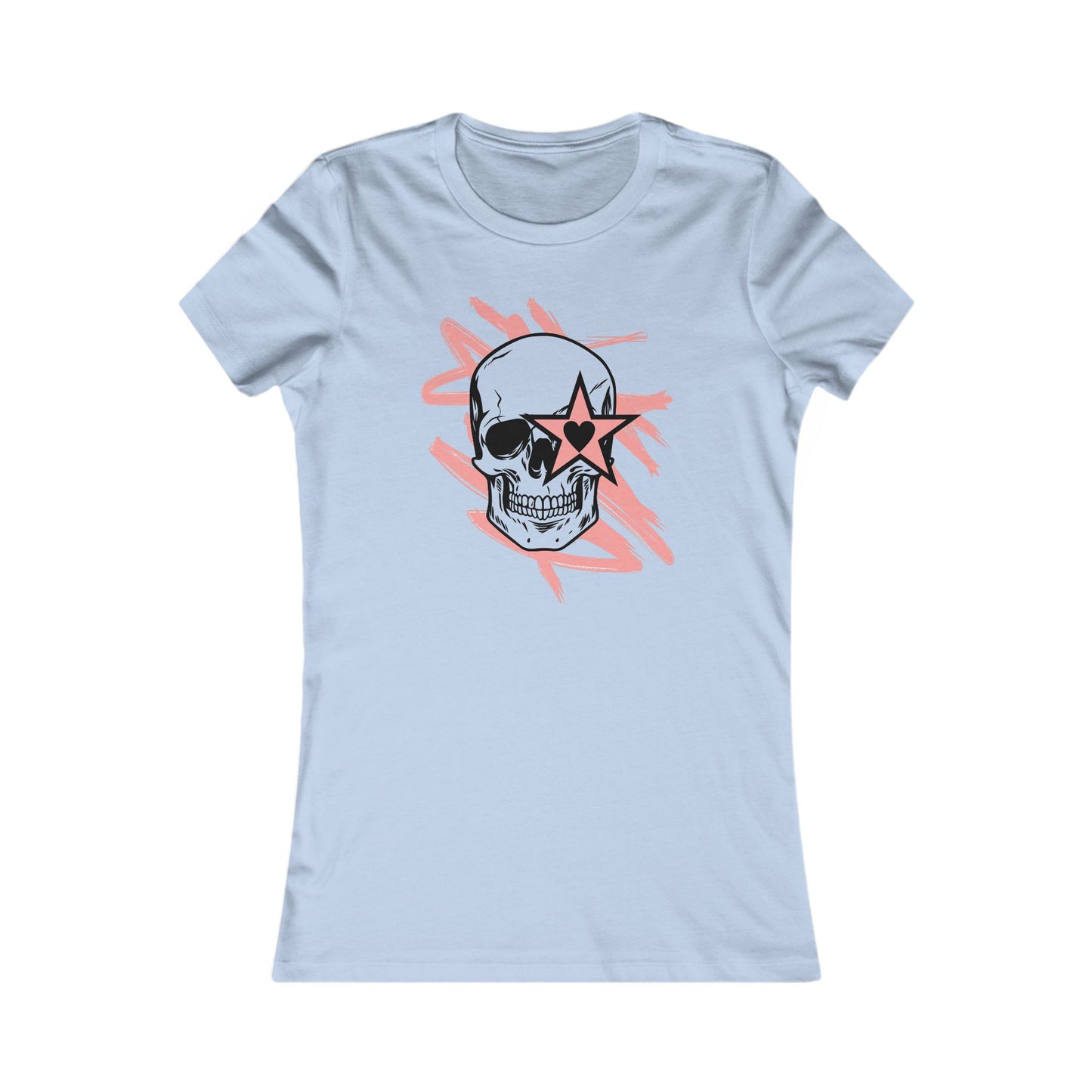 Edgy Skull Graphic Tee for Women - Perfect for Casual Outfits or Festivals