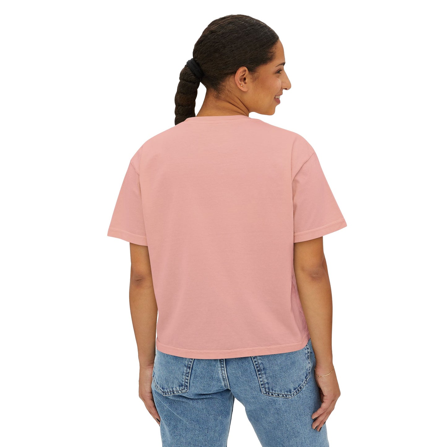 Women's Boxy Tee - Boxy Running Blind Tee