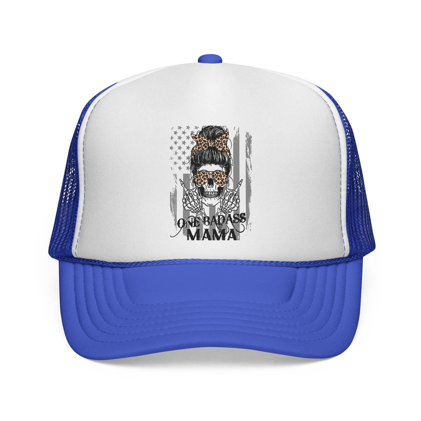 "One Badass Mama" Trucker Cap - Stylish & Edgy Headwear for Moms