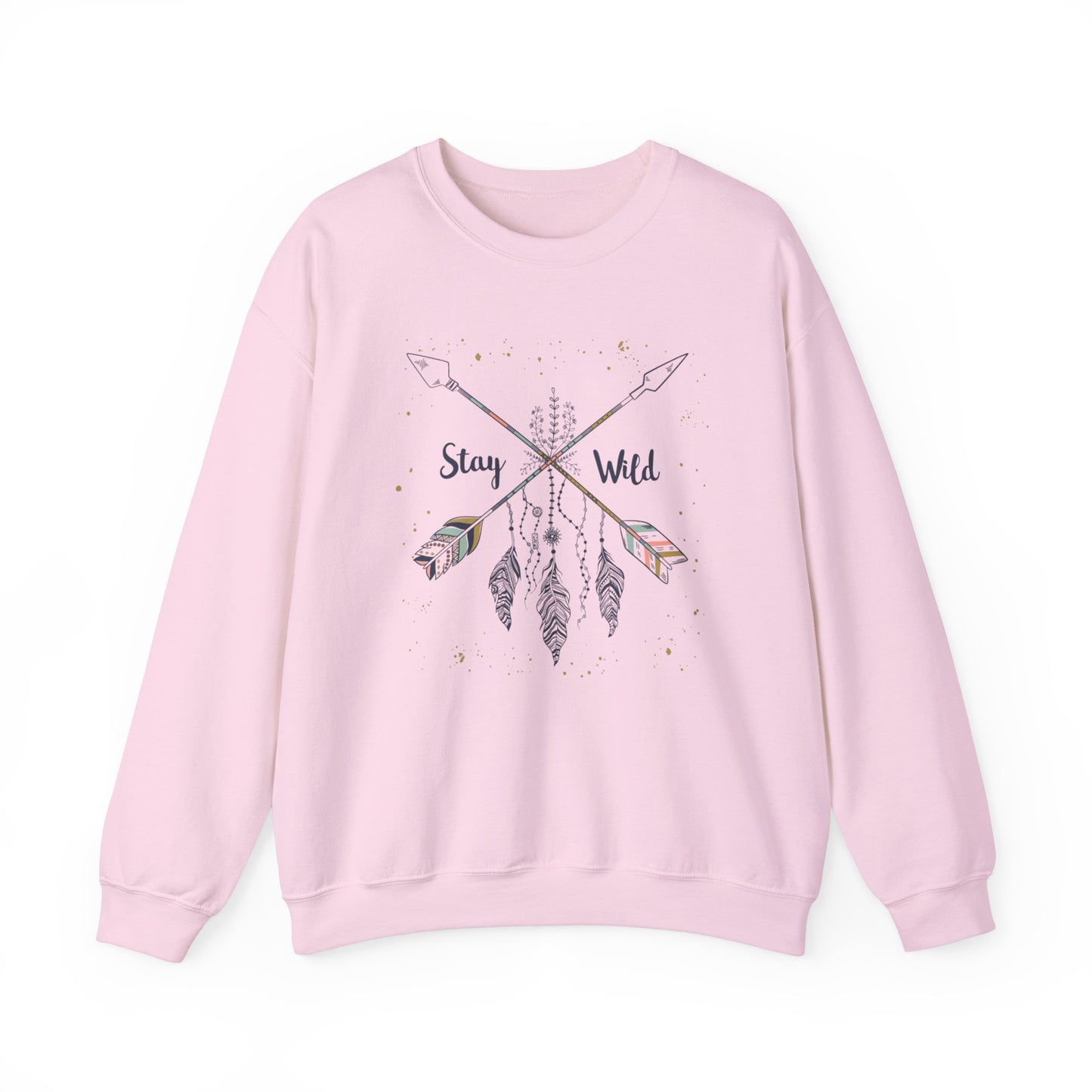 Unisex Crewneck Sweatshirt - Stay Wild Design