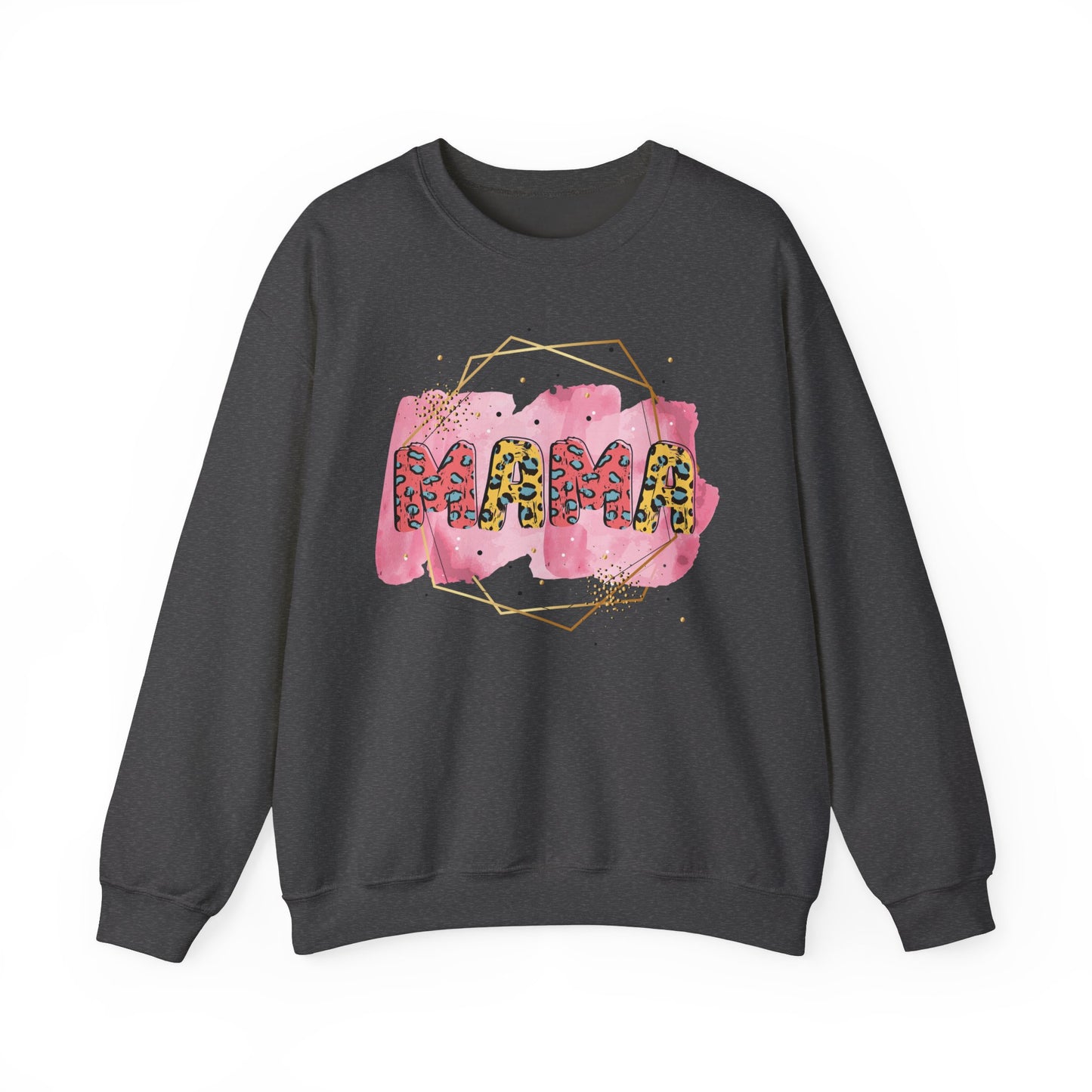 Mama Pride Crewneck Sweatshirt - Trendy Unisex Heavy Blend