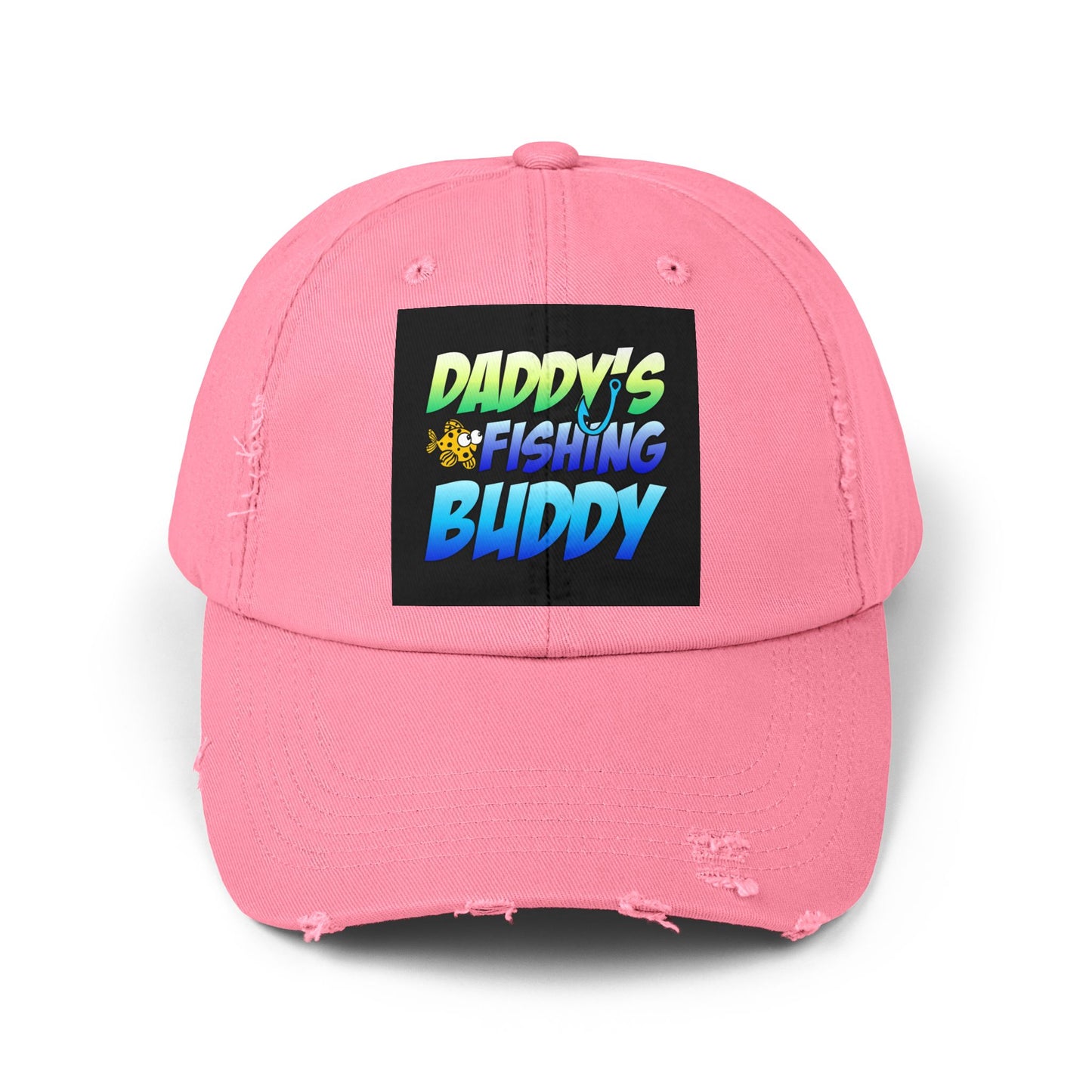 Custom Fishing Cap for Dads | Unisex Distressed Baseball Hat | Father's Day Gift, Outdoor Cap, Dad's Fishing Buddy, Summer Accessory, [...]