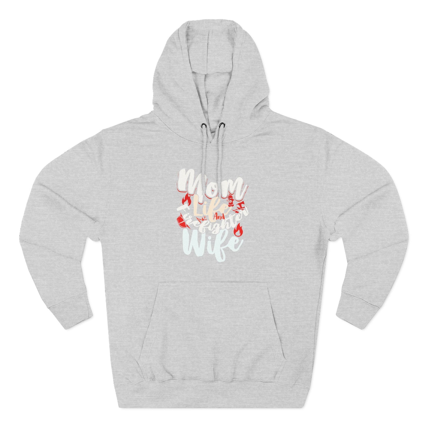 Cozy 'Mom Life' Fleece Hoodie for Wives - Perfect Gift for Mother’s Day