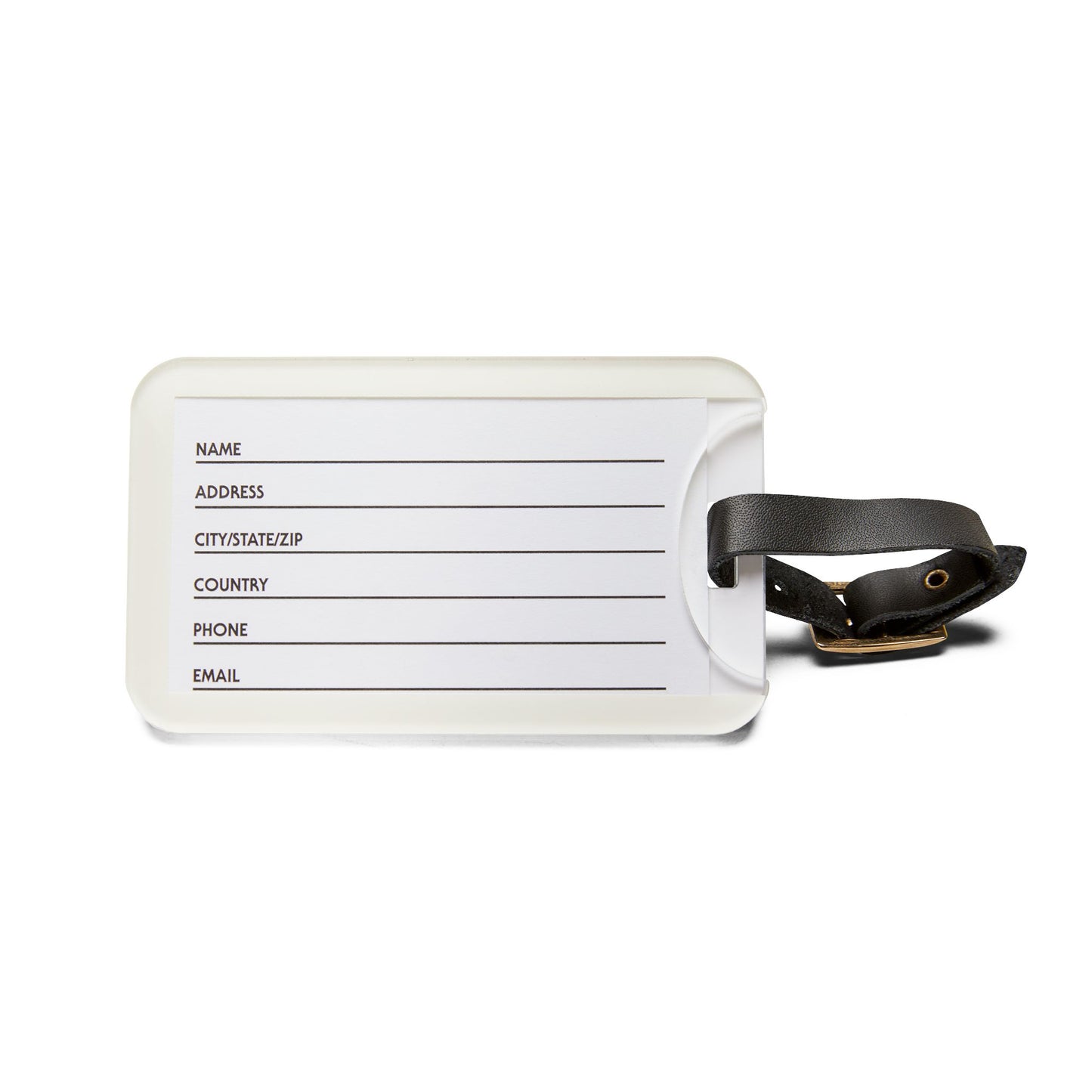 Cute But Feral Luggage Tag - Stylish Travel Accessory for Wild Souls