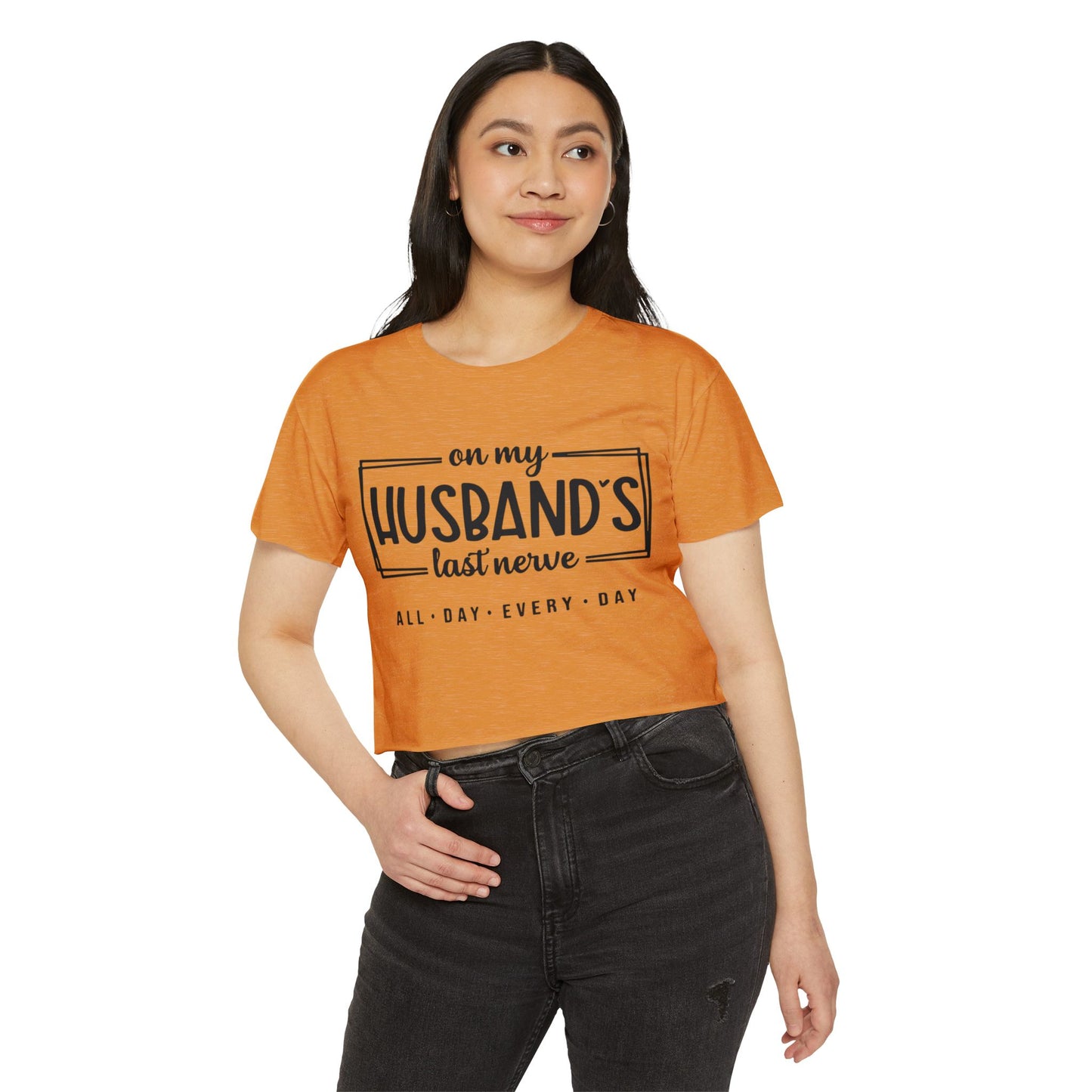 Funny Women's Crop Top, Festival Wear, Gift for Her, Women's Humor Tee, Casual Summer Shirt, Birthday Gift, Mother's Day
