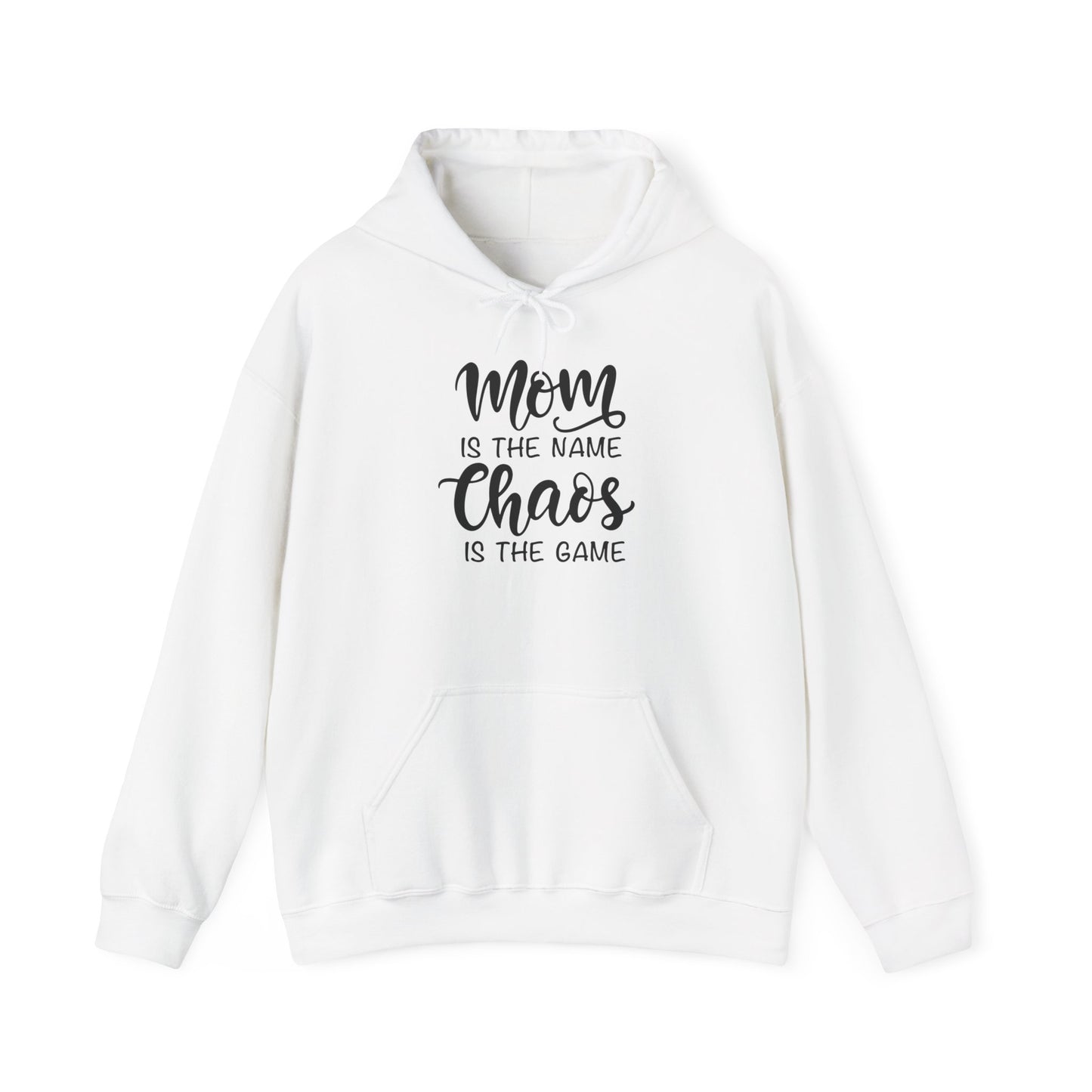 Mom Chaos Unisex Hooded Sweatshirt – Cozy Gift for Moms