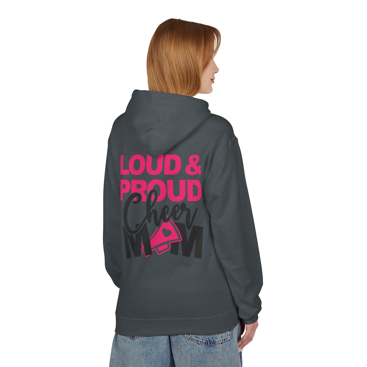 Cheer Mom Hoodie - Loud & Proud Cheerleading Sweatshirt, Gift for Cheer Parents, Comfortable Sportswear, Perfect for Game Days, Cheer [...]