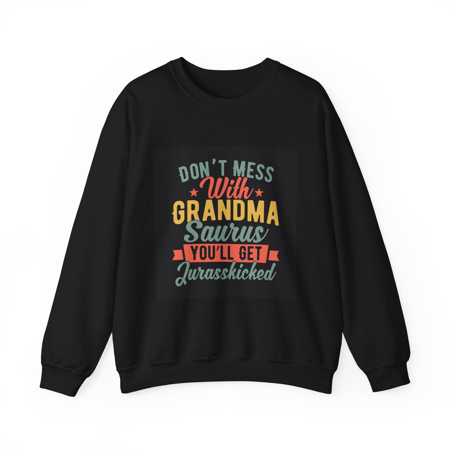 Funny Grandma Saurus Crewneck Sweatshirt