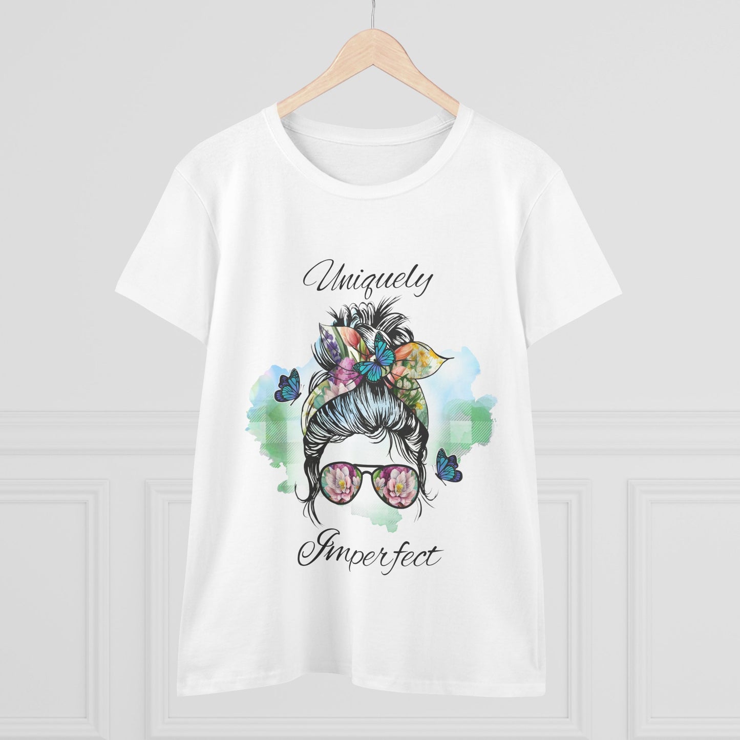 Women&#039;s Uniquely Imperfect Graphic Tee - Midweight Cotton Shirt