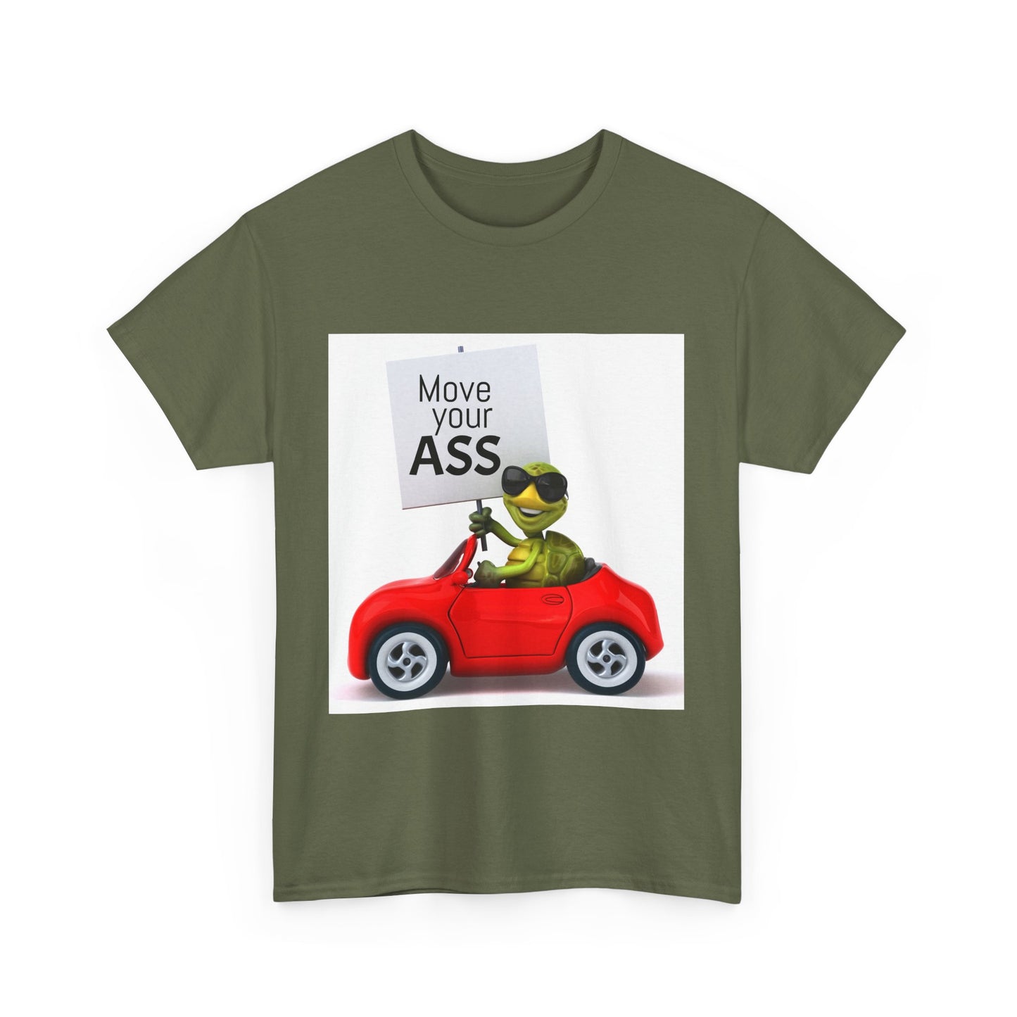 Funny Move Your ASS Unisex Heavy Cotton Tee