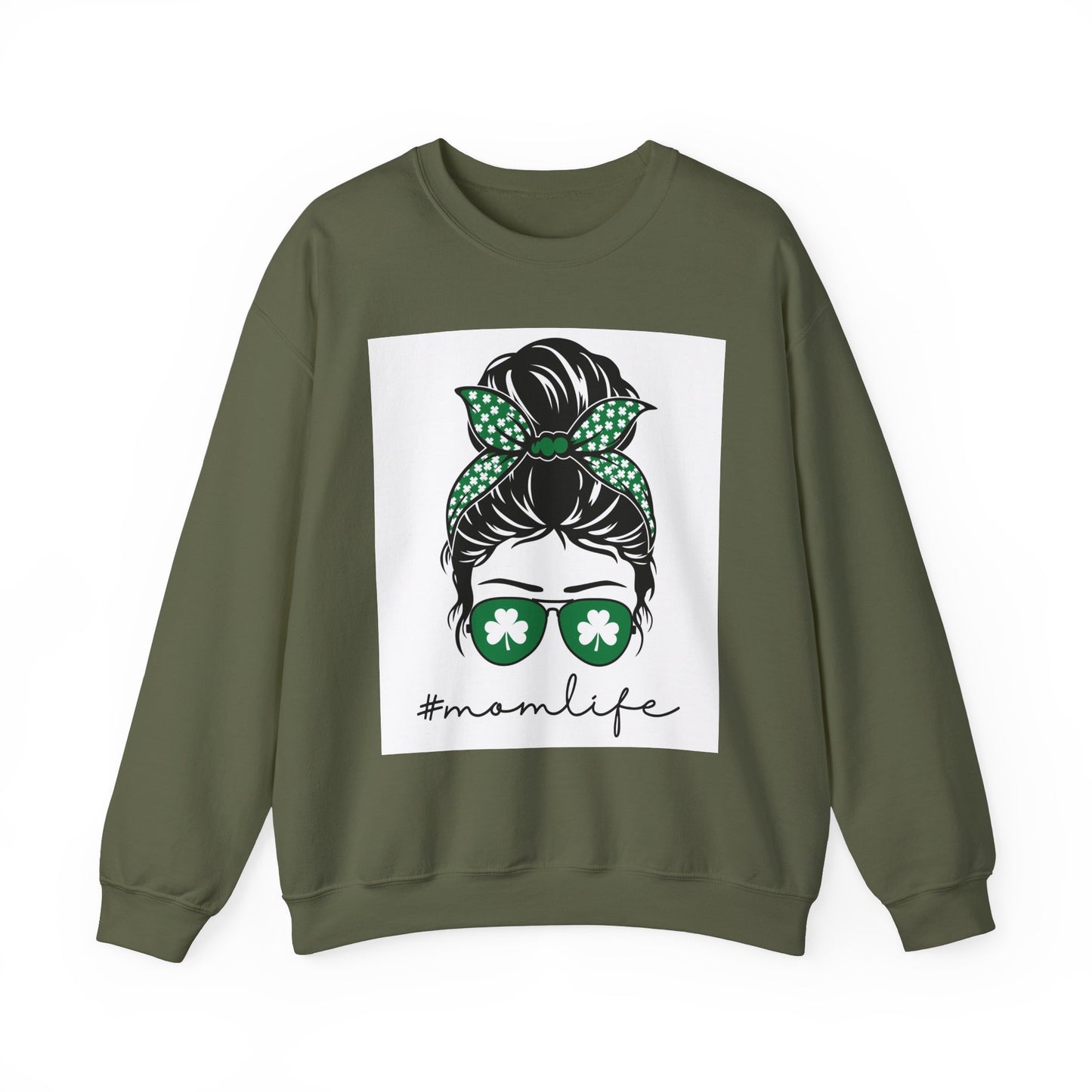 St. Patrick's Day #MomLife Sweatshirt