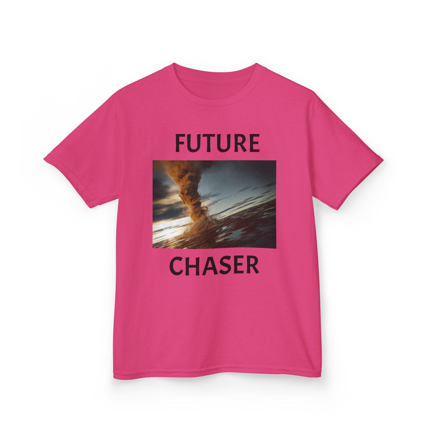 Kids Future Chaser Tornado Tee - Exciting Cotton T-Shirt for Young Adventurers