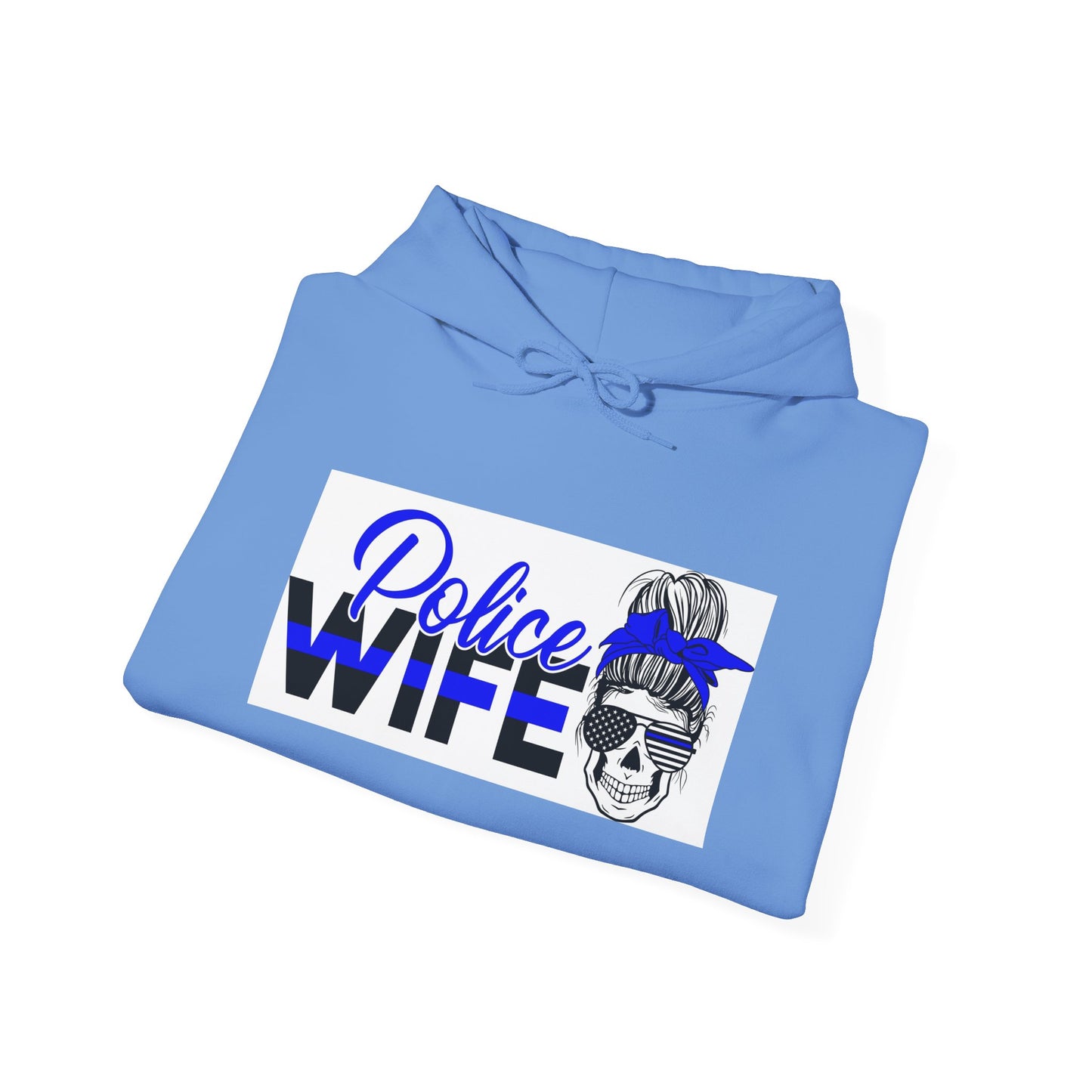 Police Wife Hooded Sweatshirt - Unisex Heavy Blend™