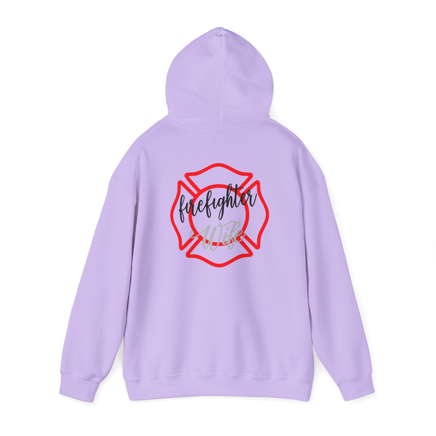 Firefighter Wife Hooded Sweatshirt – Cozy Apparel for Proud Partners
