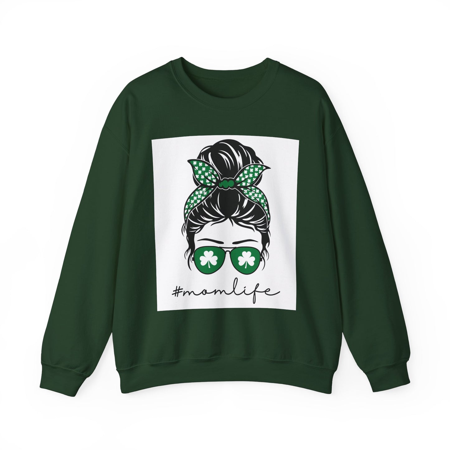 St. Patrick's Day #MomLife Sweatshirt