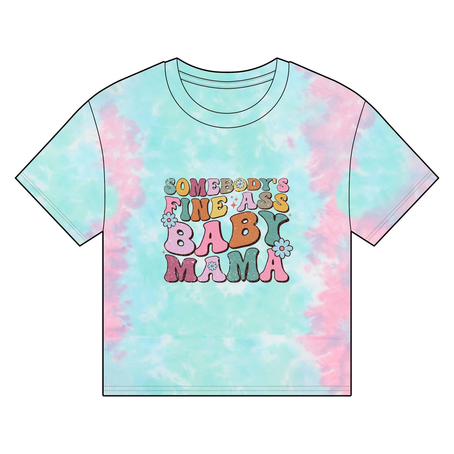 Funny Baby Mama Organic Boxy T-shirt - Perfect Gift for New Moms