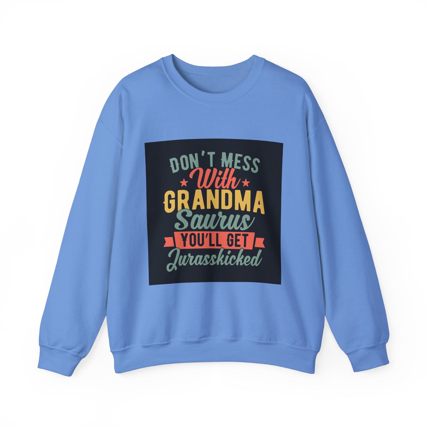 Funny Grandma Saurus Crewneck Sweatshirt