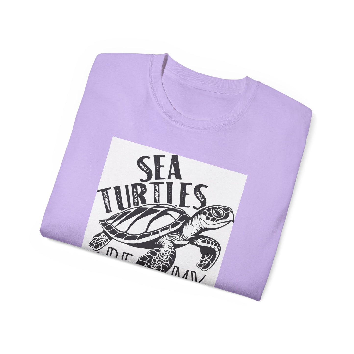 Sea Turtles Spirit Animal Unisex Ultra Cotton Tee - Eco-Friendly Nature Shirt