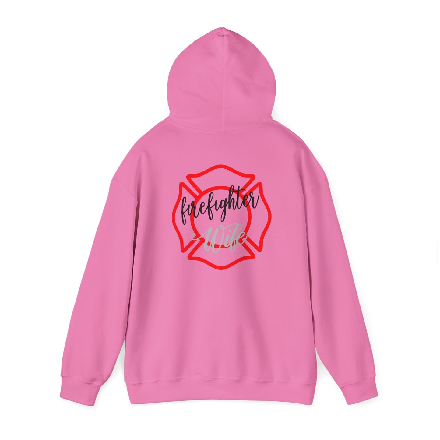 Firefighter Wife Hooded Sweatshirt – Cozy Apparel for Proud Partners