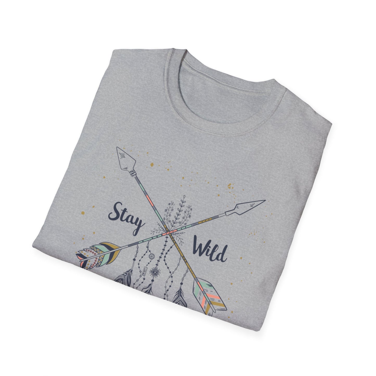 Stay Wild Unisex Softstyle T-Shirt - Adventure & Freedom Vibe