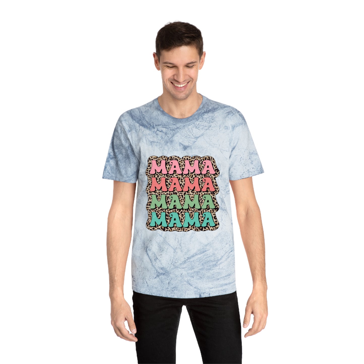 Color Blast Mama T-Shirt - Fun & Trendy Unisex Tee for Moms