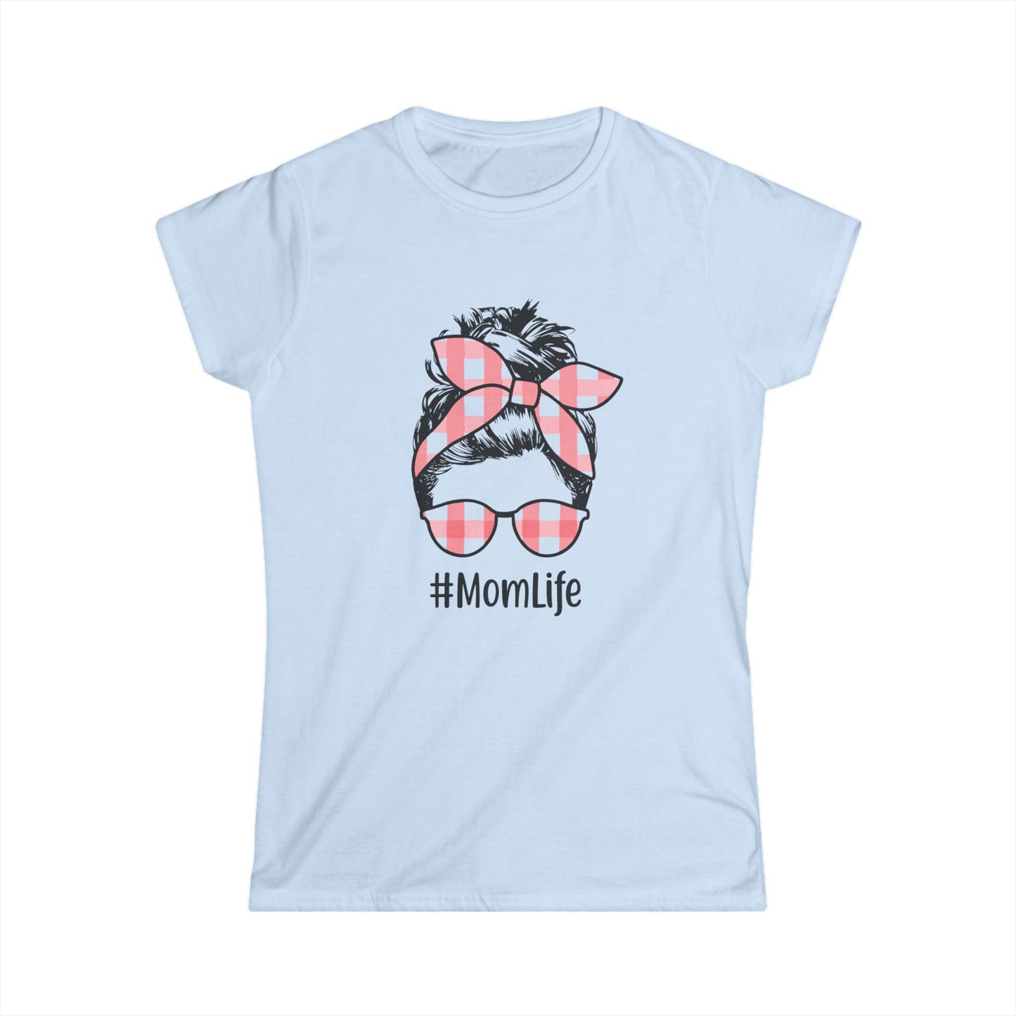 #MomLife Women's Softstyle Tee - Perfect Gift for Moms