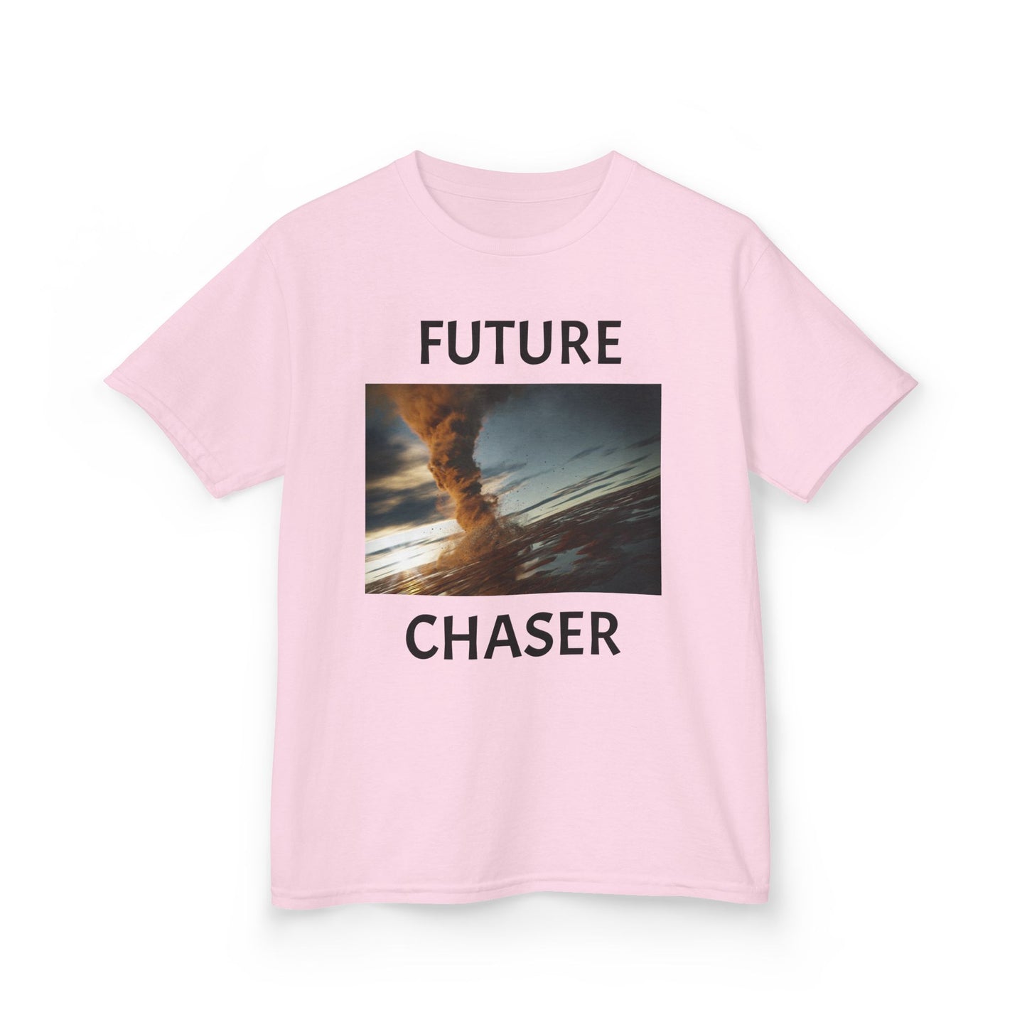 Kids Future Chaser Tornado Tee - Exciting Cotton T-Shirt for Young Adventurers