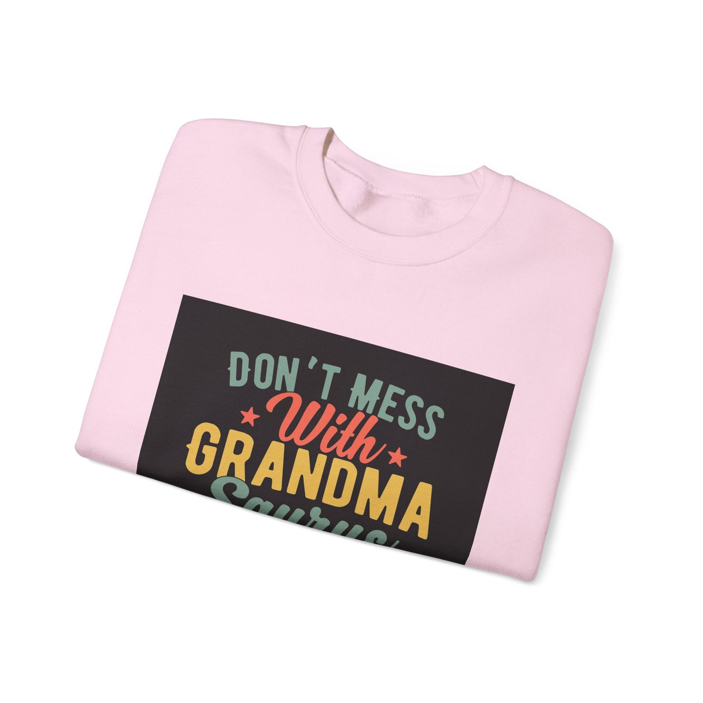 Funny Grandma Saurus Crewneck Sweatshirt