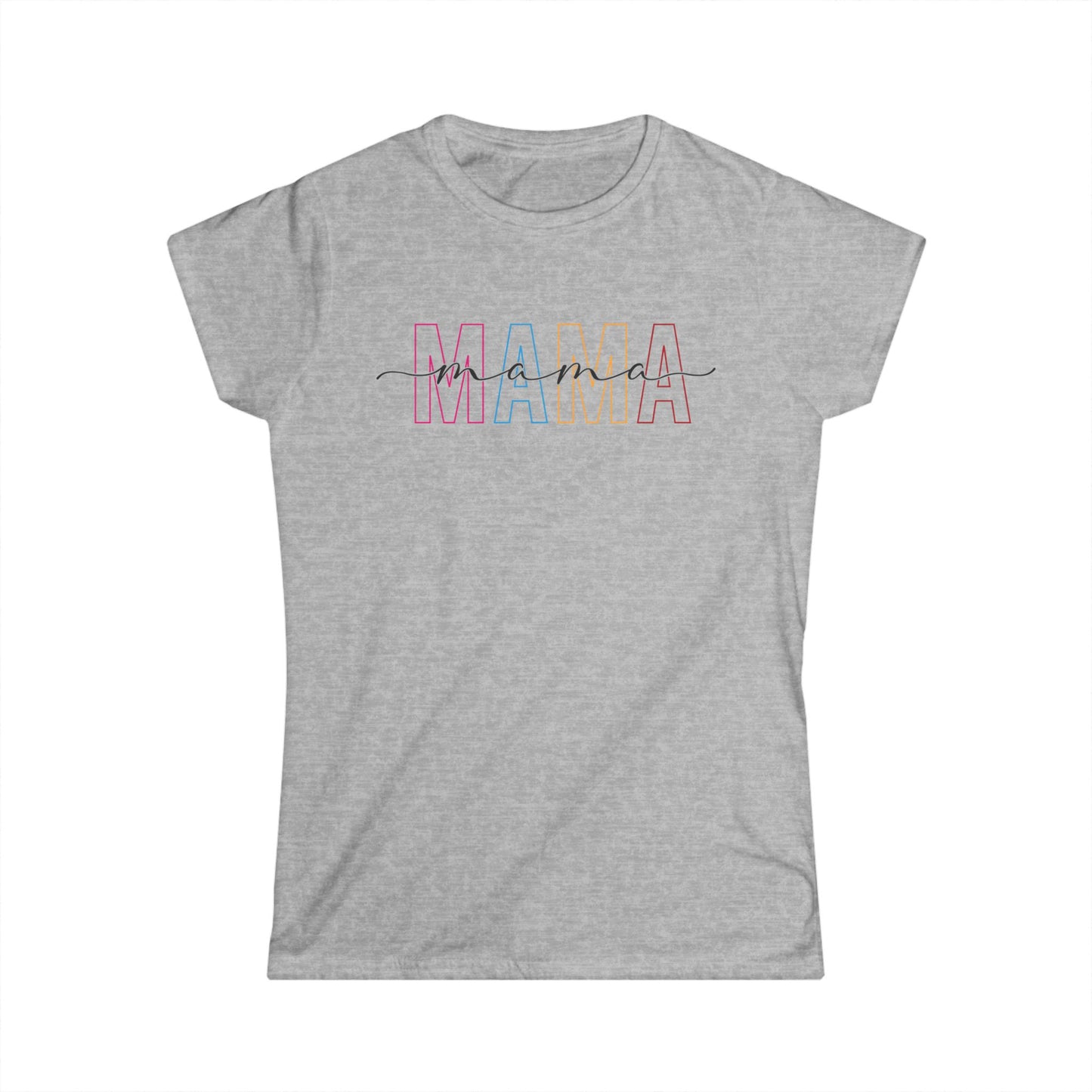 Mama Softstyle Tee - Stylish Women's T-Shirt for Moms