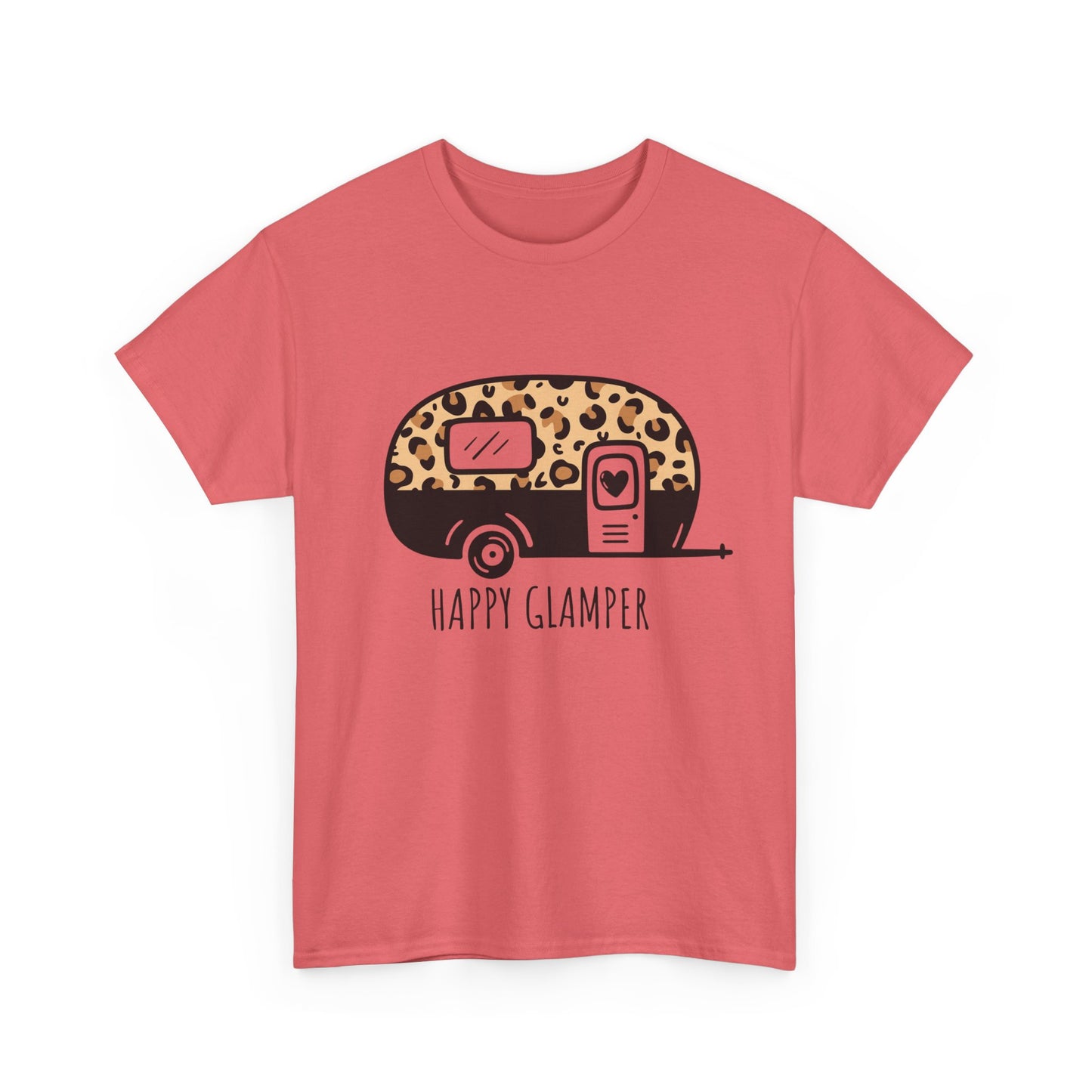 Happy Glamper Unisex Heavy Cotton Tee - Perfect for Camping Lovers