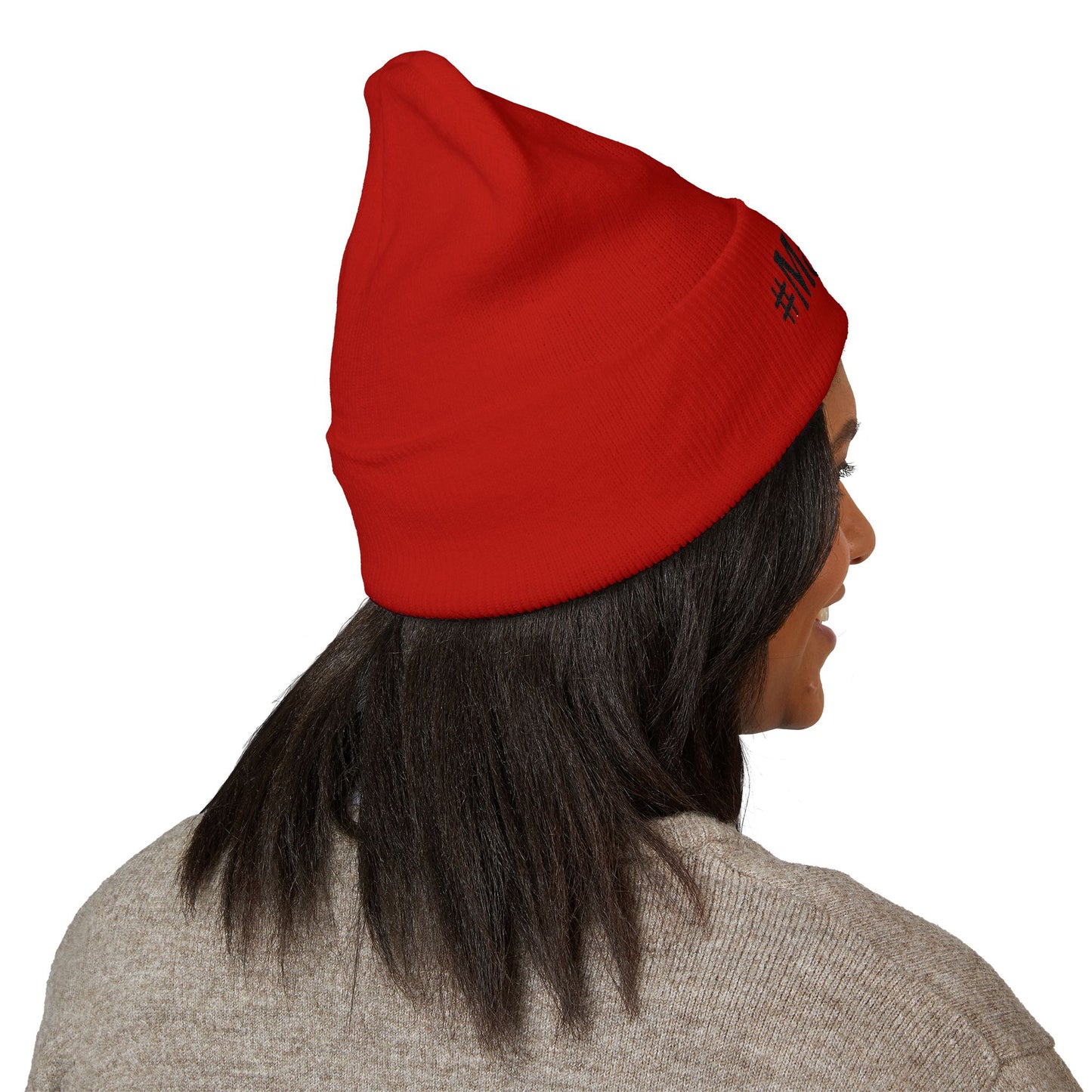 #Mom Life Beanie | Cuffed Embroidered Beanie