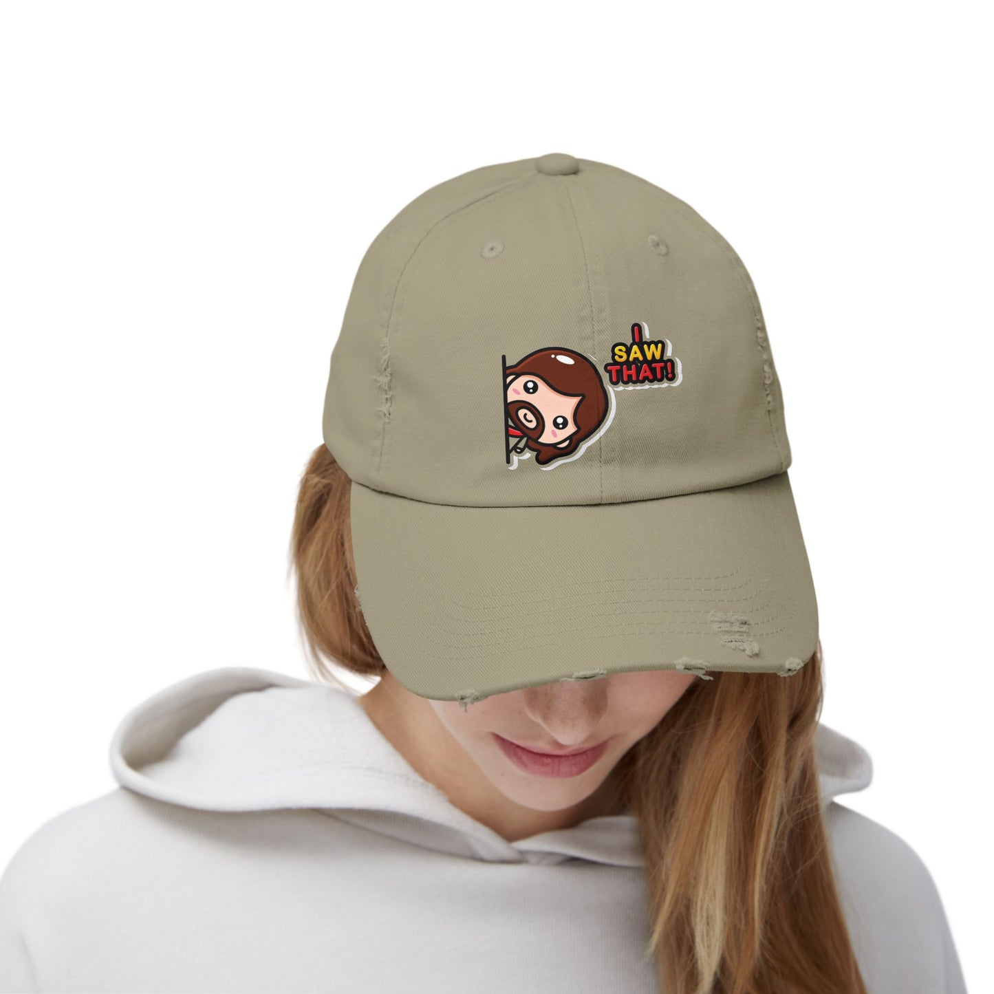 Trendy Distressed Cap, Casual Hat for Everyday Wear, Funny Gift for Him or Her, Cool Summer Accessory, Ideal for Birthdays or Parties
