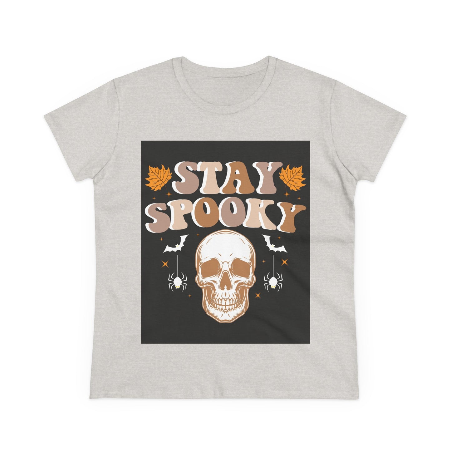Stay Spooky Women's Tee - Halloween Shirt, Fall Fashion, Graphic Tee for Women, Casual Halloween, Spooky Season Outfit