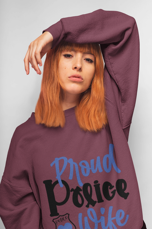 Proud Police Wife Sweatshirt | Unisex Heavy Blend Crewneck | Perfect Gift for Police Families, Law Enforcement Support, Cozy Everyday [...]
